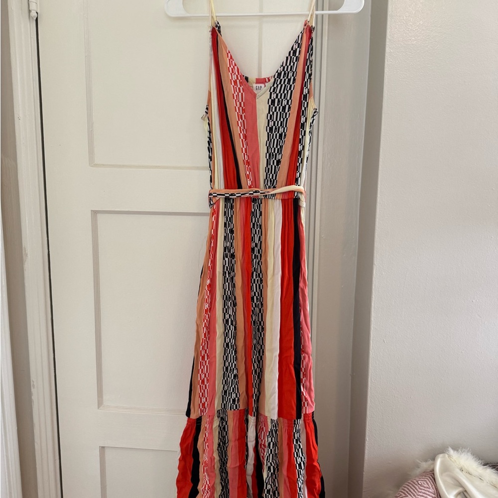 Vibrant Midi Length Sundress GAP Size XS